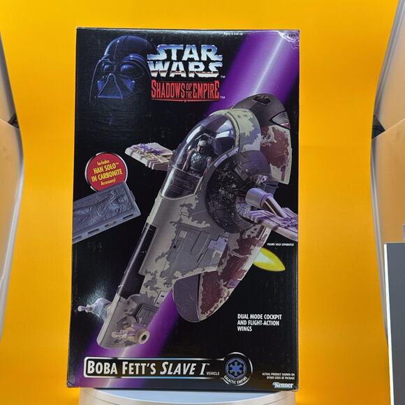 Vintage 1996 Star Wars Boba Fett's Starship - Picture 1 of 16